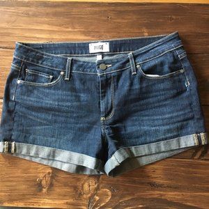 Paige | Jimmy Jimmy Denim Dark Wash Shorts